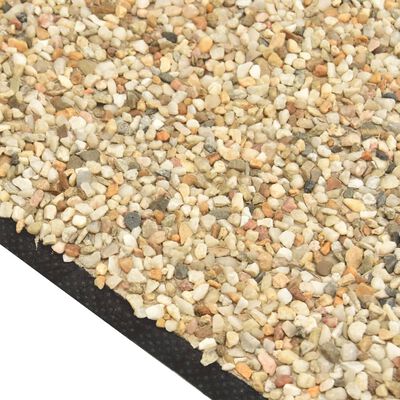 vidaXL stenfolie 400x100 cm naturligt sand