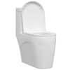 vidaXL Toilet s&aelig;de Indstillelig Hvid 48 x 36,5 x 4,5 cm Polypropylen