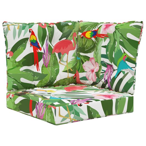 vidaXL Udend&oslash;rs Sofa Pude 3 pcs farverig Polyester