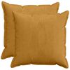 vidaXL Pudebetr&aelig;k 2 stk. HOUTEN Gul 60 x 60 cm cordfl&oslash;jl