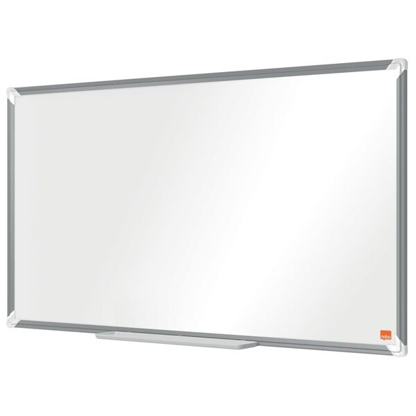Nobo magnetisk whiteboard Premium Plus 89x50 cm widescreen st&aring;l