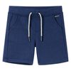 vidaXL Shorts til b&oslash;rn str. 140 med sn&oslash;re m&oslash;rkebl&aring;