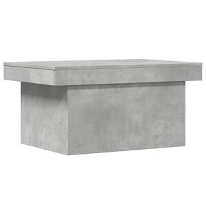 vidaXL sofabord 80x55x40 cm konstrueret tr&aelig; betongr&aring;