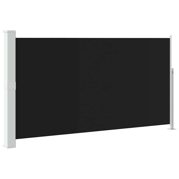 vidaXL sidemarkise til terrasse 160x300 cm sort