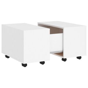 vidaXL sofabord 60x60x38 cm konstrueret tr&aelig; hvid