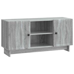 vidaXL TV-skab 102 x 34,5 x 50 cm Gr&aring; Sonoma Konstrueret tr&aelig;