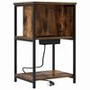 vidaXL Natskab R&oslash;get eg 38 x 31 x 61 cm Konstrueret tr&aelig;