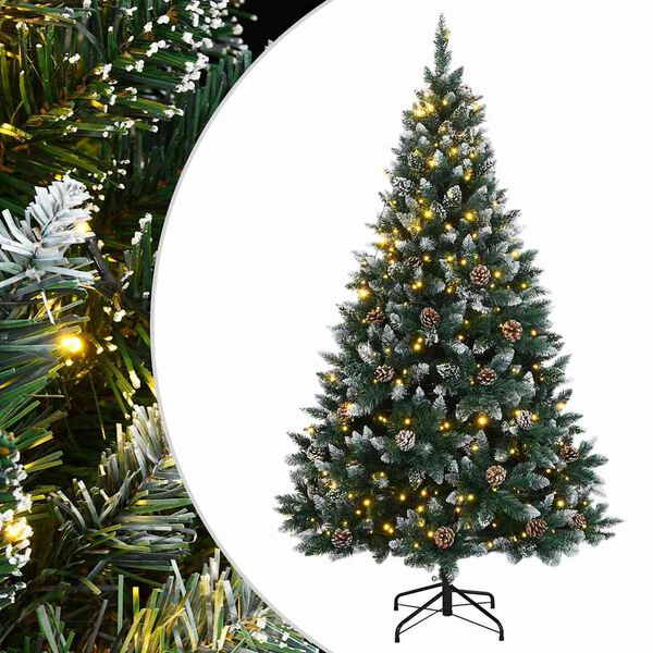 vidaXL kunstigt juletr&aelig; 150 LED'er 120 cm