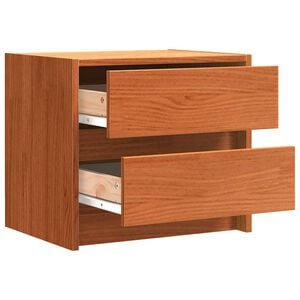 vidaXL sengebord 40x31x35,5 cm massivt fyrretr&aelig;