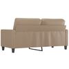 vidaXL 2-personers sofa 140 cm kunstlæder cappuccino