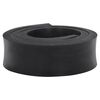 vidaXL gummikant til sneplov 180x10x2 cm sort