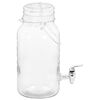 vidaXL drikkevaredispensere 2 stk. 3800 ml glas