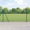 vidaXL Hegnsp&aelig;l Gr&oslash;n 25 x 1,2 m (12 x 12 mm net) St&aring;l og PVC