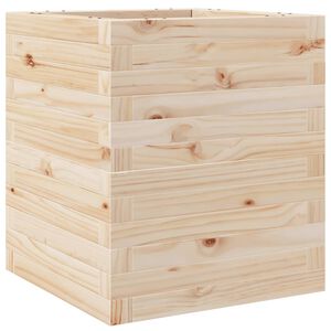 vidaXL plantekasse 40x40x46 cm massivt fyrretr&aelig;
