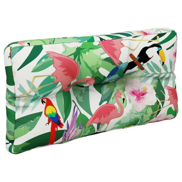 vidaXL pallehynde 80x40x12 cm stof flerfarvet