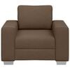 vidaXL Sofa Brun 100 x 80 x 82 cm Stof