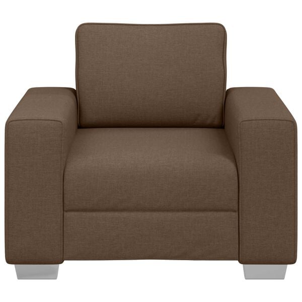 vidaXL Sofa Brun 100 x 80 x 82 cm Stof