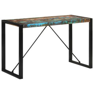 vidaXL spisebord 120x55x76 cm massivt genbrugstr&aelig;