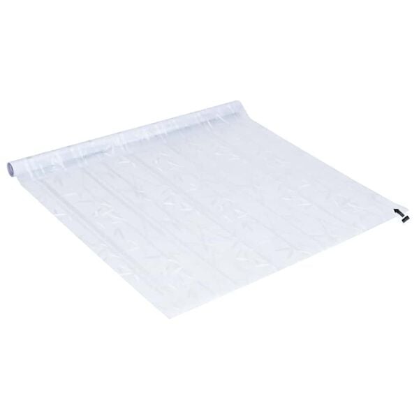 vidaXL vinduesfolie 90x500 cm PVC bambusmønster matteret