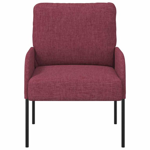 vidaXL Sofaer med pude 55cm Vinr&oslash;d Krydsfin&eacute;r