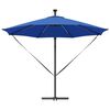 vidaXL Parasol Azurblå 294 x 294 x 248 cm Polyester og Aluminium