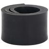 vidaXL gummikant til sneplov 100x8x1 cm sort
