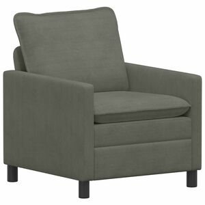 vidaXL Sofa Lysegr&aring; 76 x 81 x 87,5 cm Stof