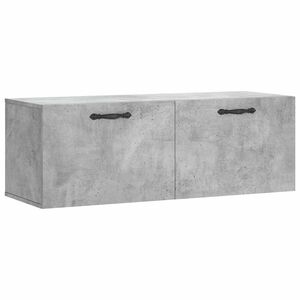 vidaXL v&aelig;gskab 100x36,5x35 cm konstrueret tr&aelig; betongr&aring;