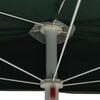 vidaXL halv parasol med stang 180x90 cm grøn