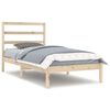 vidaXL sengeramme uden madras 90x200 cm massivt fyrretr&aelig;
