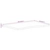 vidaXL bordplade med kurvet form 100x50x2,5 cm ru massivt mangotræ