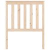 vidaXL sengegærde 81x6x101 cm massivt fyrretræ