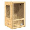 vidaXL Terrarium Brun 50 x 50 x 80 cm OSB