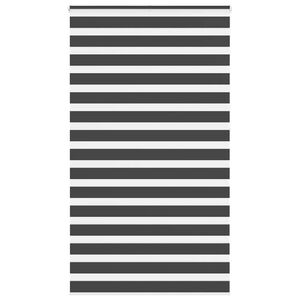 vidaXL zebragardin sort 120x230 cm stofbredde 115,9 cm polyester