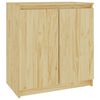 vidaXL skab 60x36x65 cm massivt fyrretr&aelig;