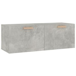 vidaXL v&aelig;gskab 100x36,5x35 cm konstrueret tr&aelig; betongr&aring;