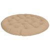 vidaXL Papasan stolspude VIANEN 100% polyester Sandfarvet