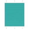 vidaXL Pliss&eacute;gardin Benzin Gr&oslash;n 110x100cm Stofbredde 109,4cm Polyester