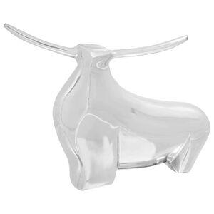 vidaXL Tyrskulptur S&oslash;lv 37 x 44 x 17 cm Aluminium