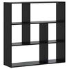 vidaXL Bogskab 102 x 29 x 103,5 cm Konstrueret tr&aelig; Sort eg