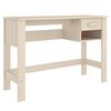 vidaXL skrivebord HAMAR 110x40x75 cm fyrretr&aelig; honningbrun