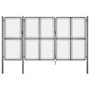 vidaXL havel&aring;ge st&aring;l 400x175 cm antracitgr&aring;