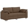 vidaXL Tos&aelig;ders sofa Brun 180 cm Stof