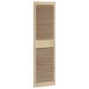 vidaXL Skabsd&oslash;r 2 pcs Naturfarvet 170 x 2,1 x 49,5 cm Massiv fyrretr&aelig;