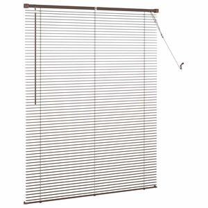 vidaXL Persienner Indstillelig M&oslash;rk Brun med M&oslash;nster 150 x 110 cm PVC