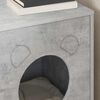vidaXL Kat Hus Beton 42,5 x 40 x 53 cm Konstrueret tr&aelig;