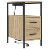 vidaXL Natskab Sonoma eg 30 x 48 x 61 cm Konstrueret tr&aelig;