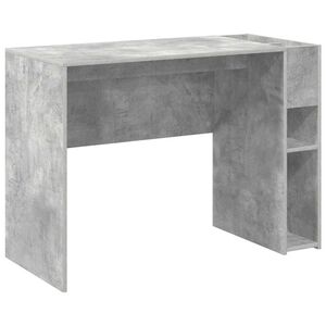 vidaXL Bord Beton Gr&aring; Konstrueret tr&aelig; 109 x 50 x 78 cm