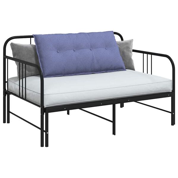 vidaXL Rygpude Jeans bl&aring; 100 x 19 x 50 cm Stof