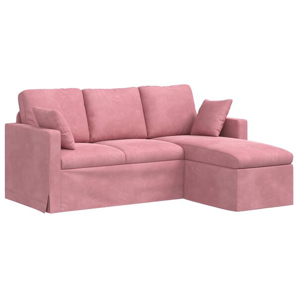 vidaXL Sofa Lyser&oslash;d Samlede dimensioner: 178 x 134 x 80 cm (B x D x H)